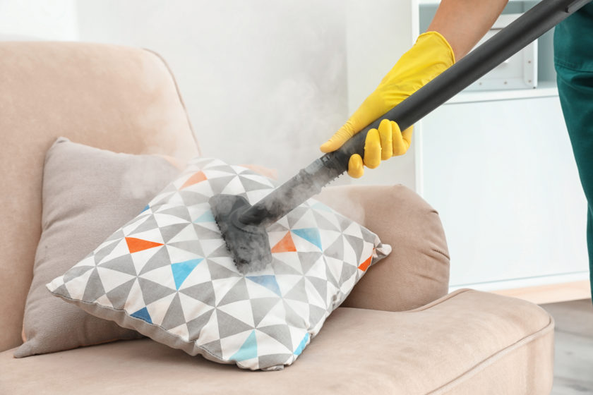 Pillow Cleaning with Vacuum Cleaner