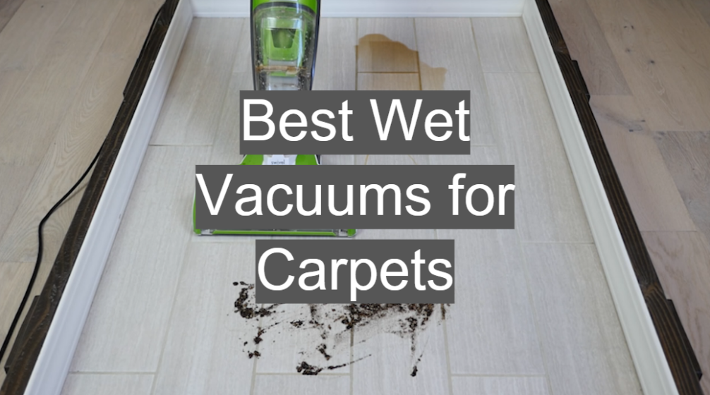 Best Wet Vacuums for Carpets