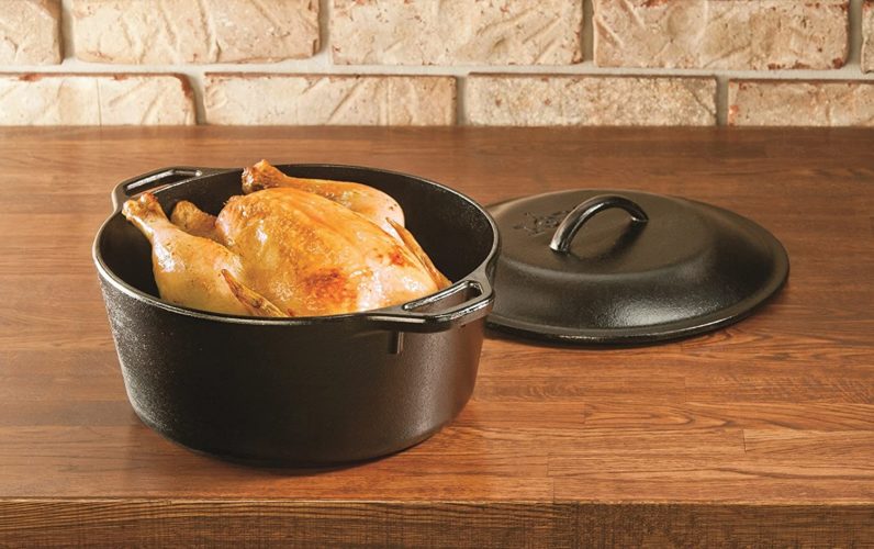 how to clean a cast iron dutch oven