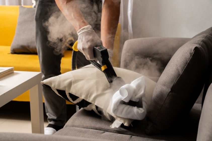 Clean a Couch With a Steam Cleaner