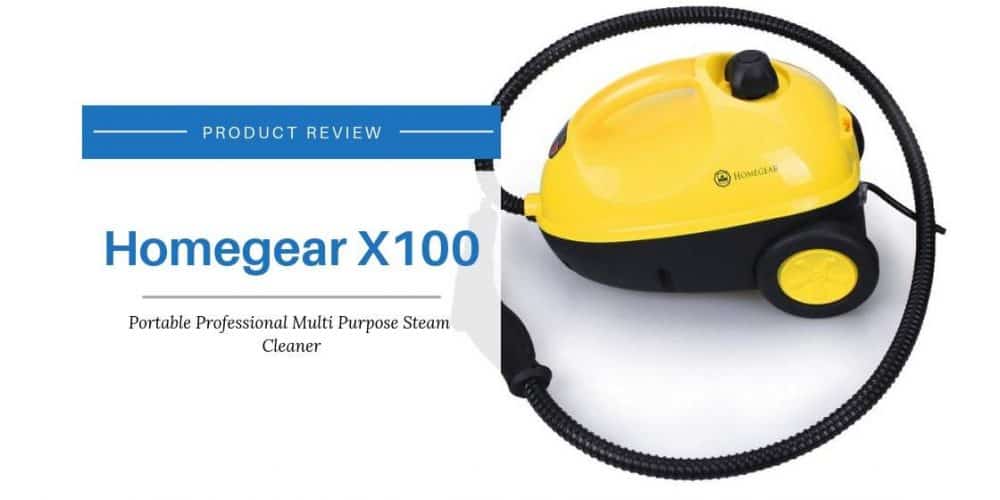 Homegear X100 Portable Professional Multi Purpose Steam Cleaner Review