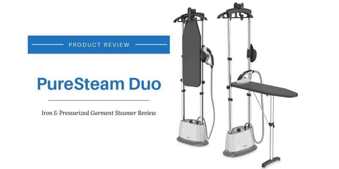 PureSteam Duo Iron & Pressurized Garment Steamer