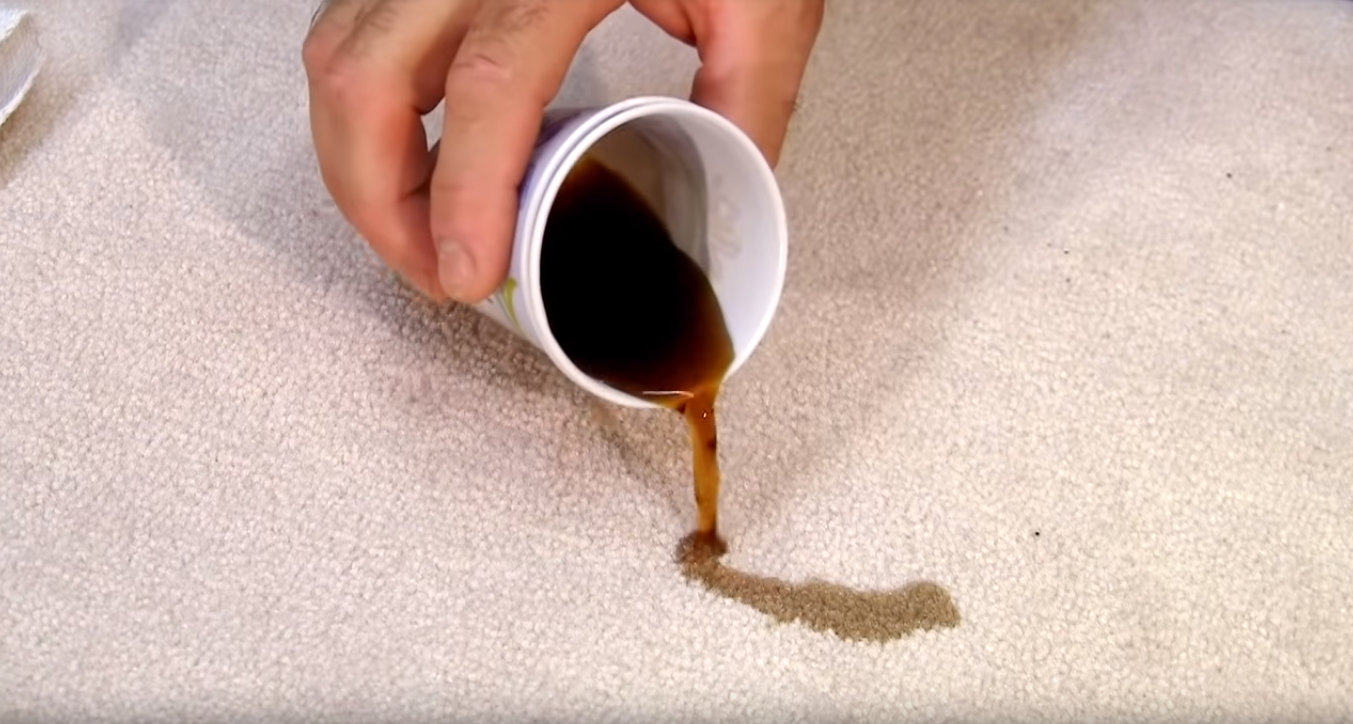 Coffee Stain On Carpet Image